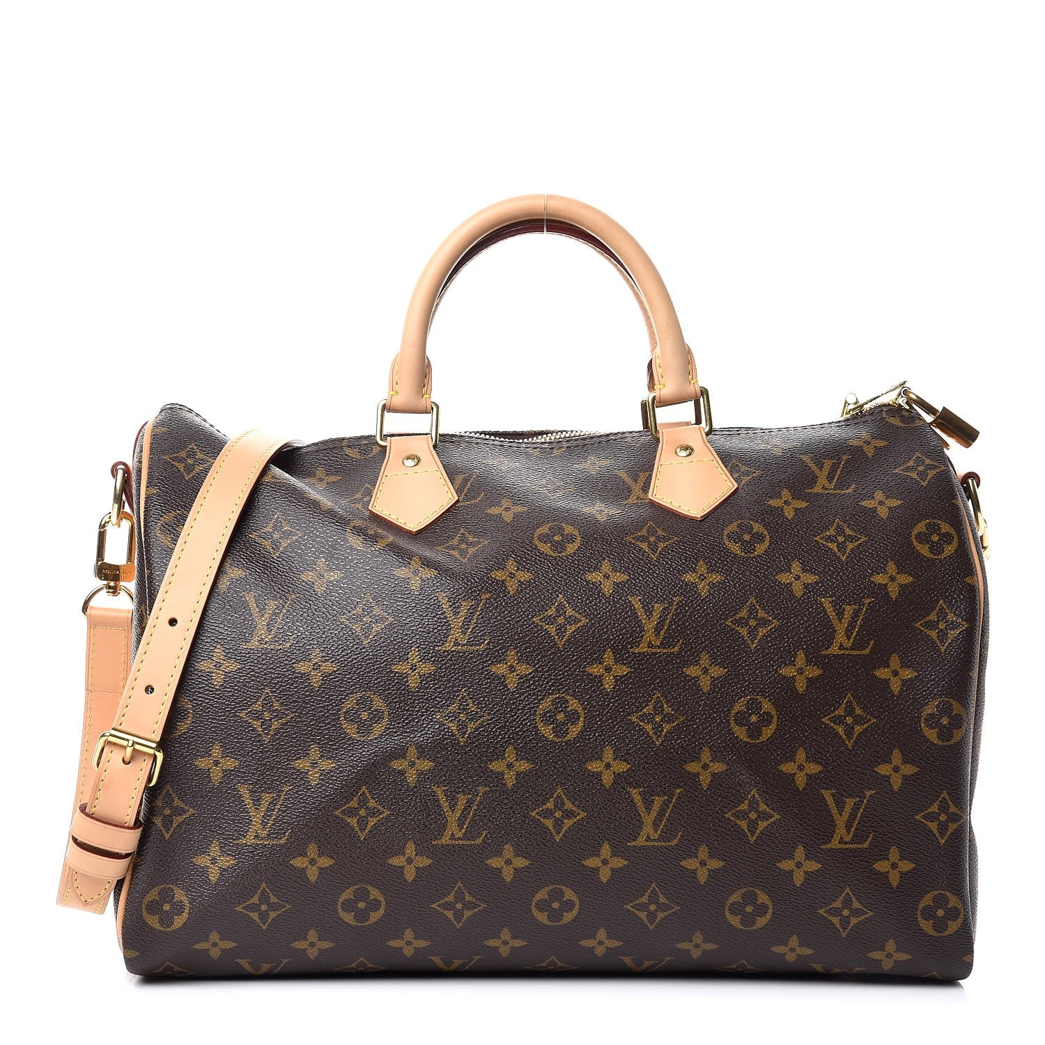 Louis Vuitton Monogram Speedy Bandouliere 35 1 of 12