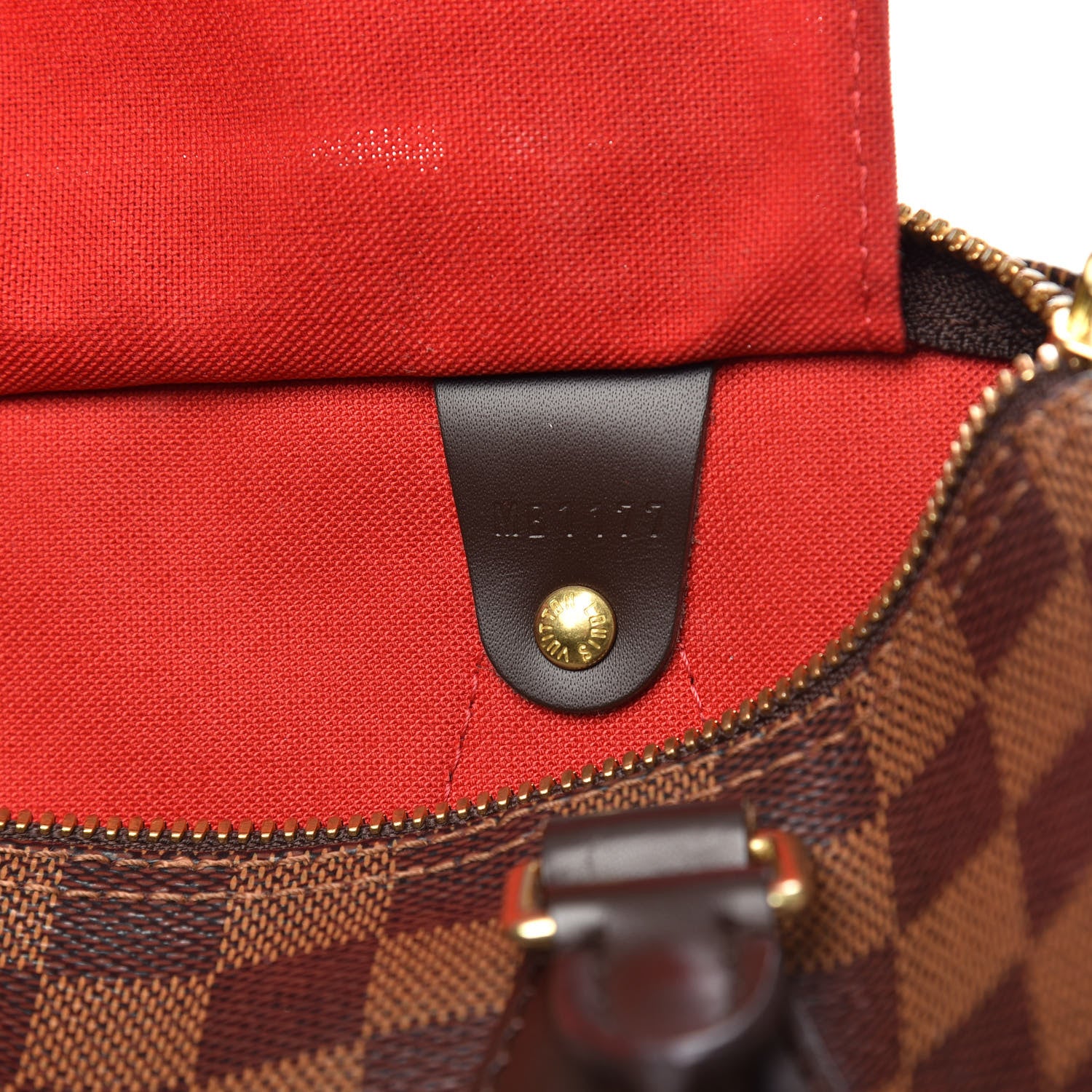 Louis Vuitton Damier Ebene Speedy Bandouliere 25 7 of 12