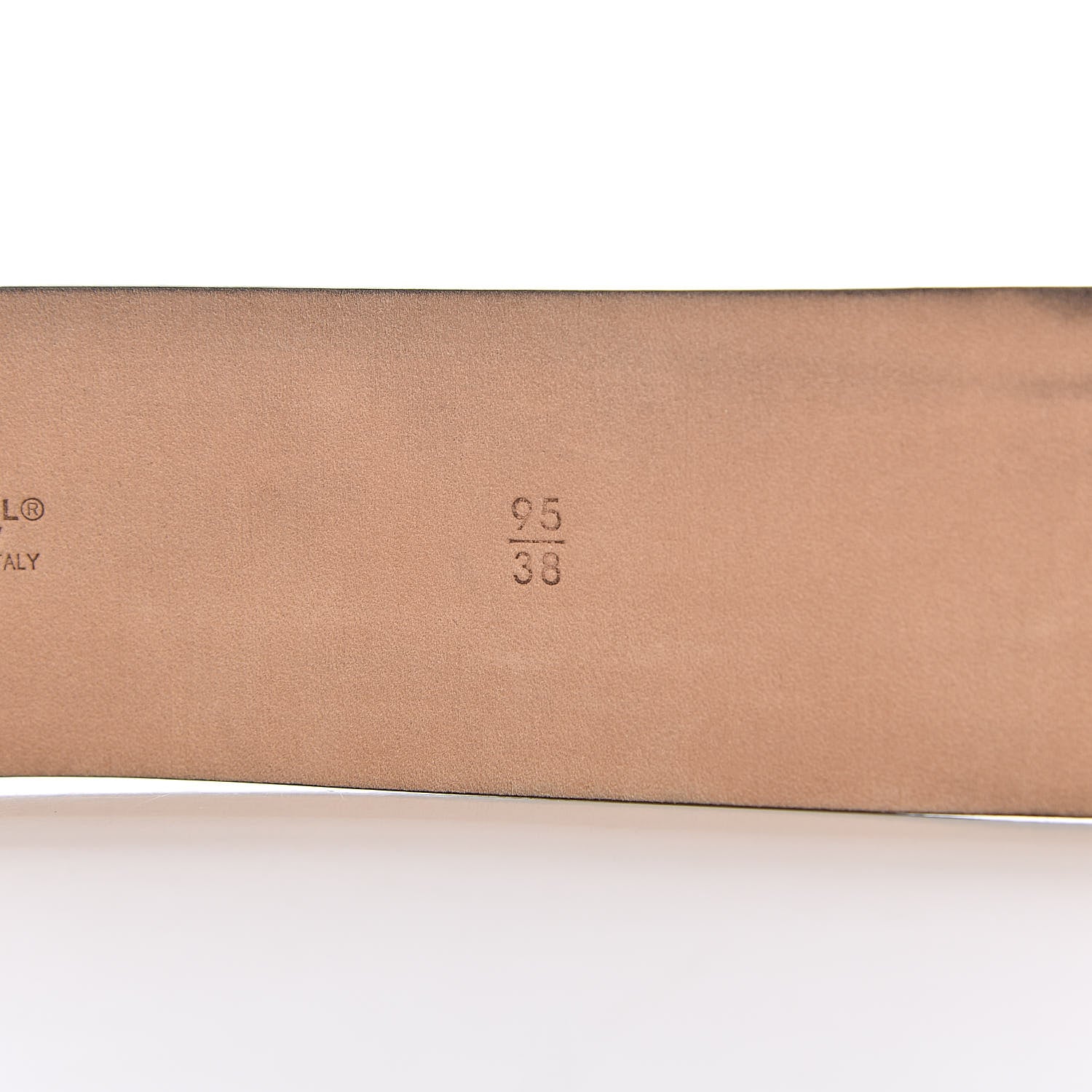 Chanel Calfskin CC Belt 95 38 Dark Brown 5 of 9