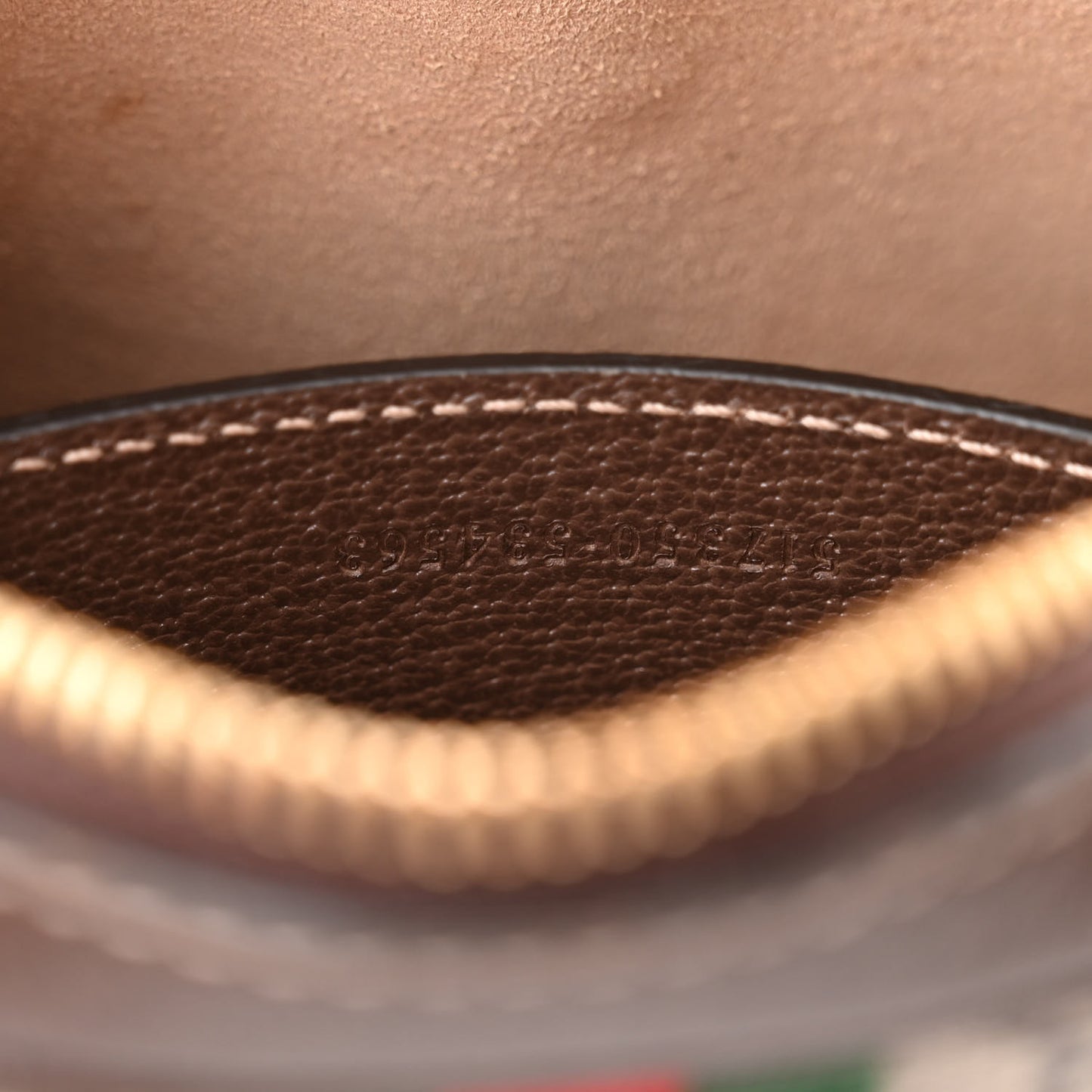 GG Supreme Monogram Web Mini Ophidia Shoulder Bag Brown