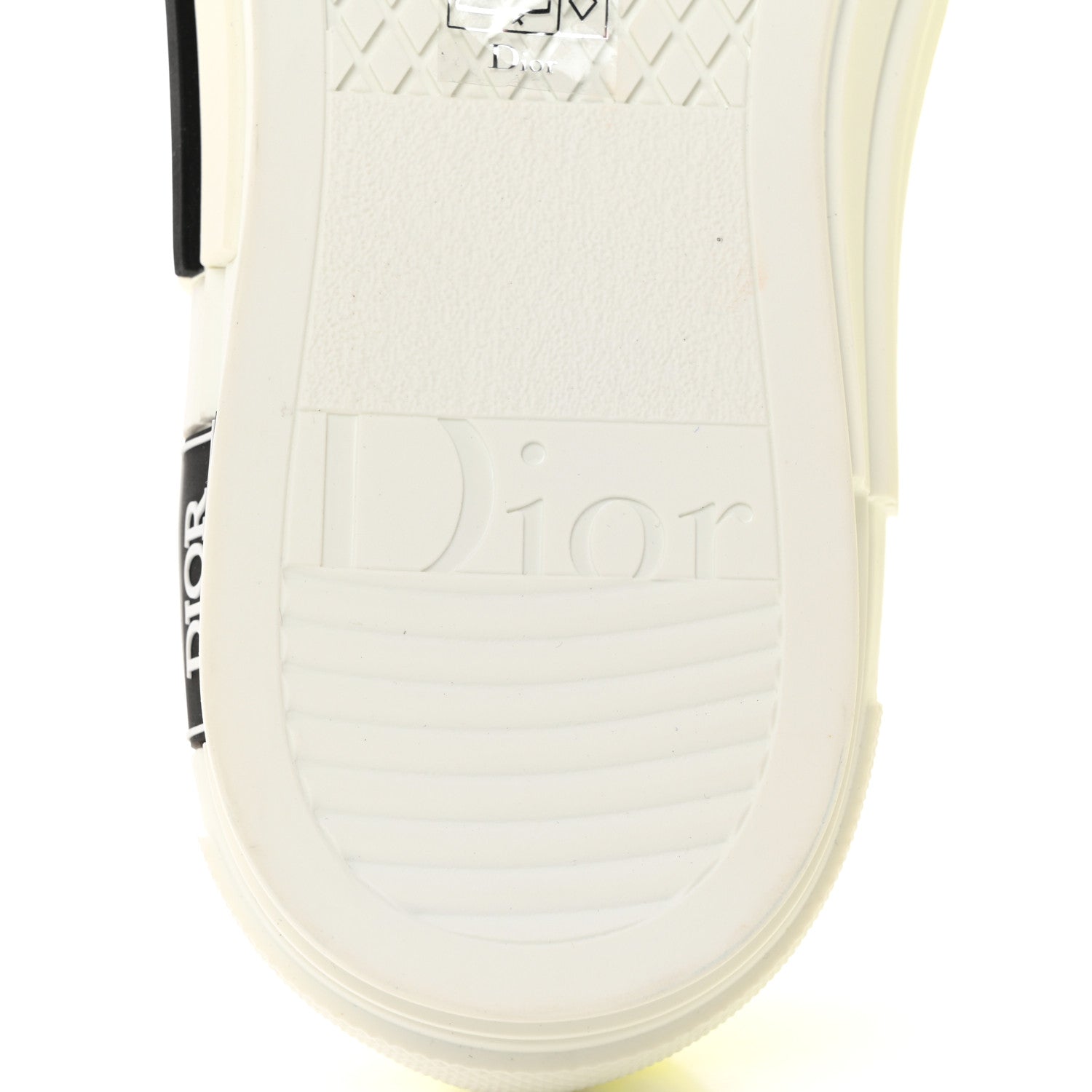 Christian Dior Technical Canvas Oblique Mens B23 Low Top Sneaker 40 Yellow 8 of 9