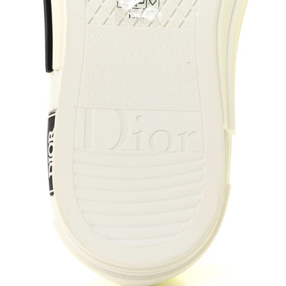 Christian Dior Technical Canvas Oblique Mens B23 Low Top Sneaker 40 Yellow 8 of 9