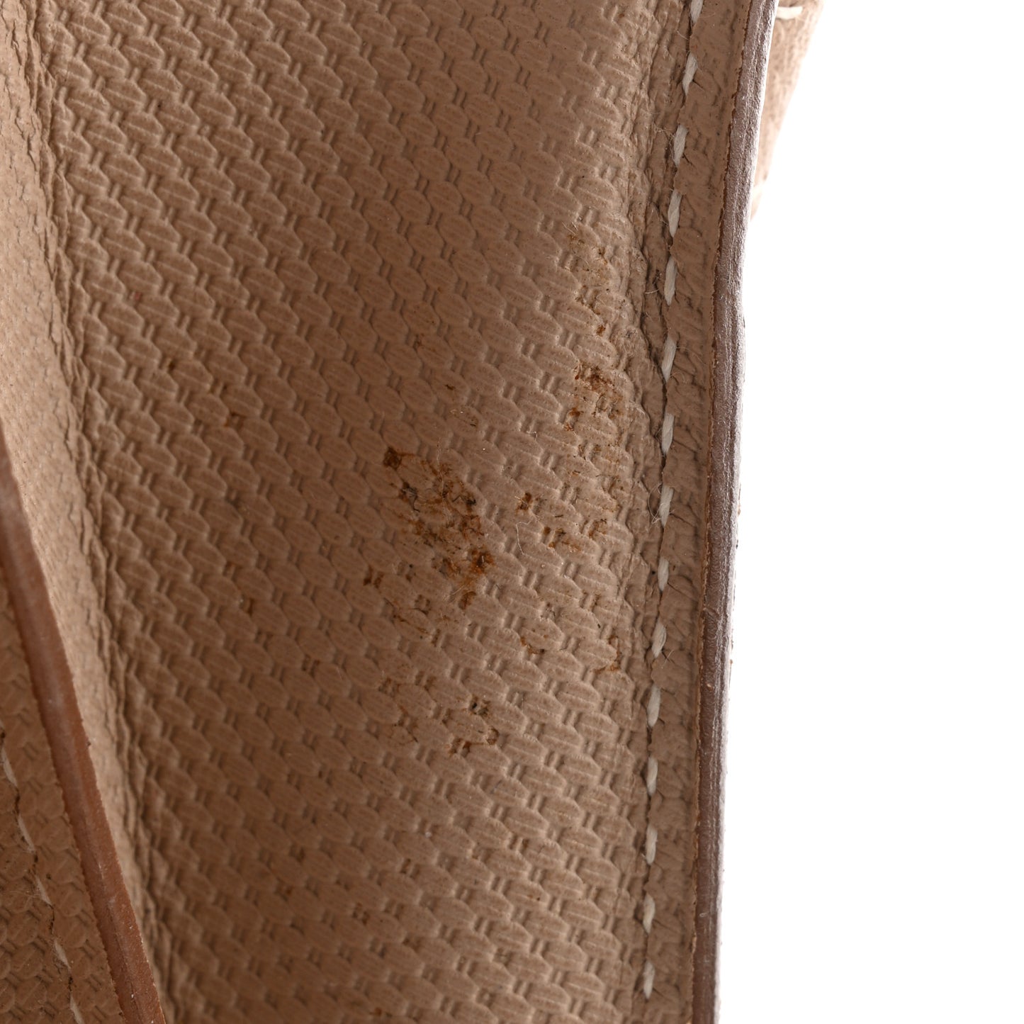 Grain d'H Kelly Longue Wallet Argile