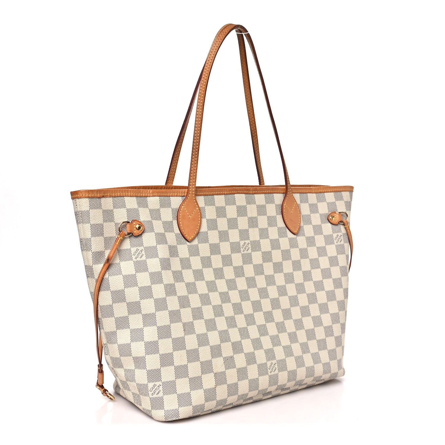 Louis Vuitton Damier Azur Neverfull MM 2 of 9