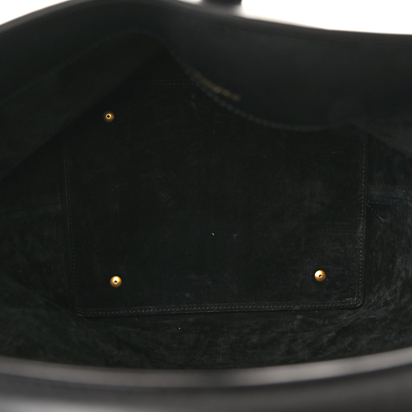 Shiny Calfskin Le 37 Bucket Bag Black