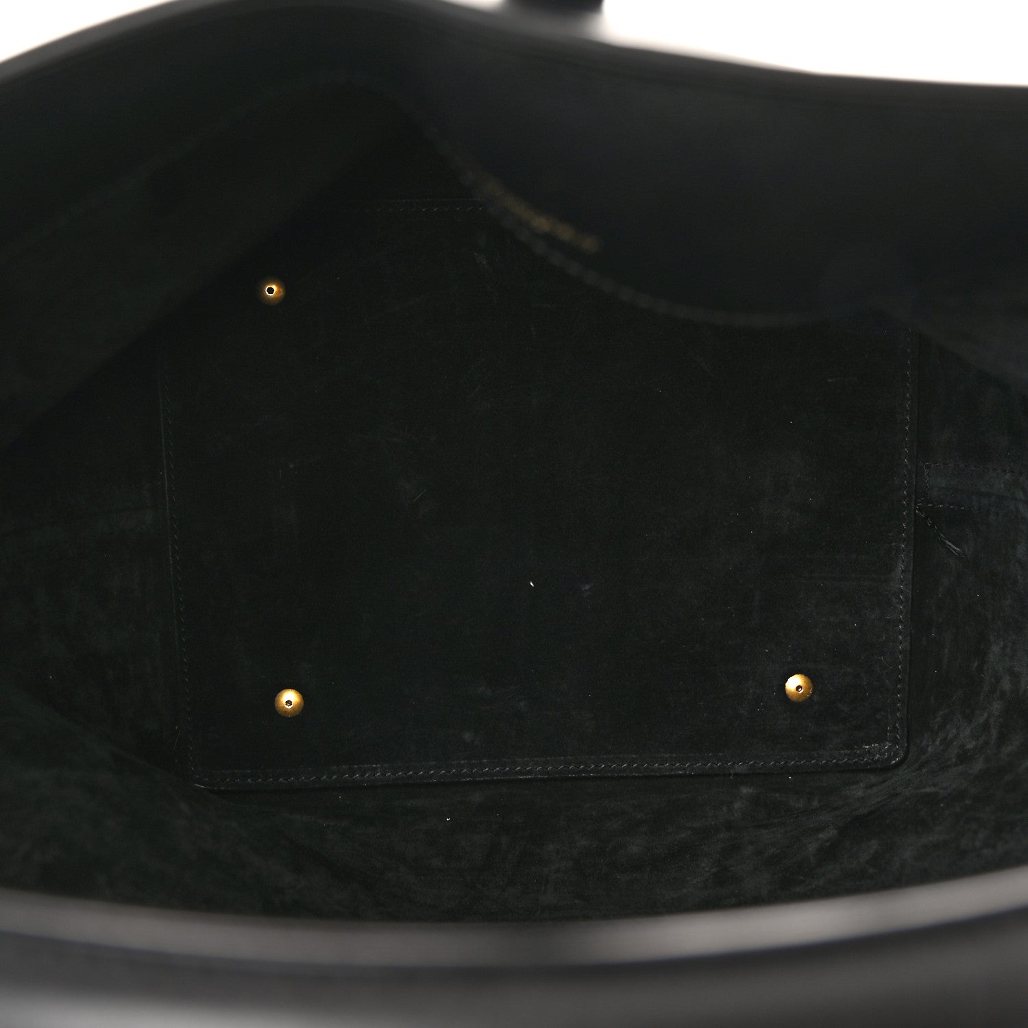 Saint Laurent Shiny Calfskin Le 37 Bucket Bag Black 6 of 11