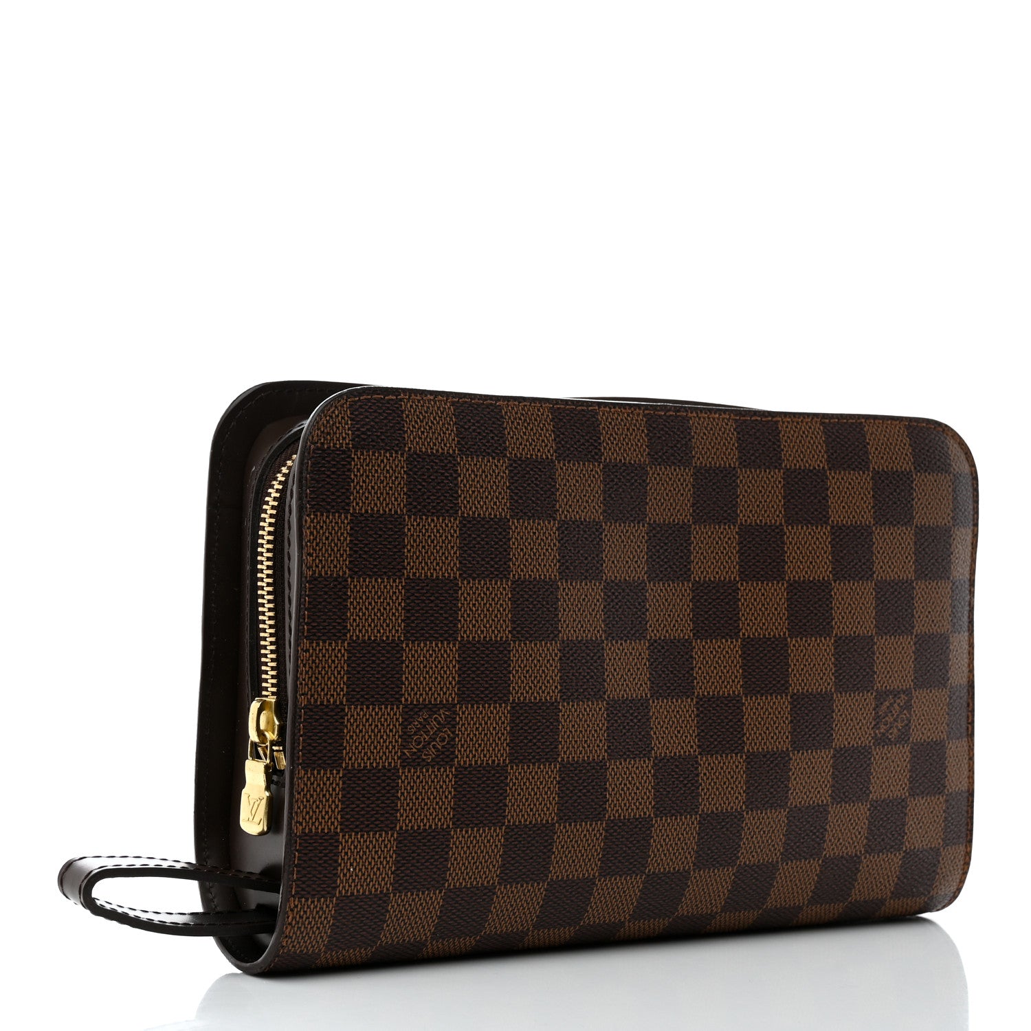 Louis Vuitton Damier Ebene Pochette Saint Louis Clutch 4 of 8