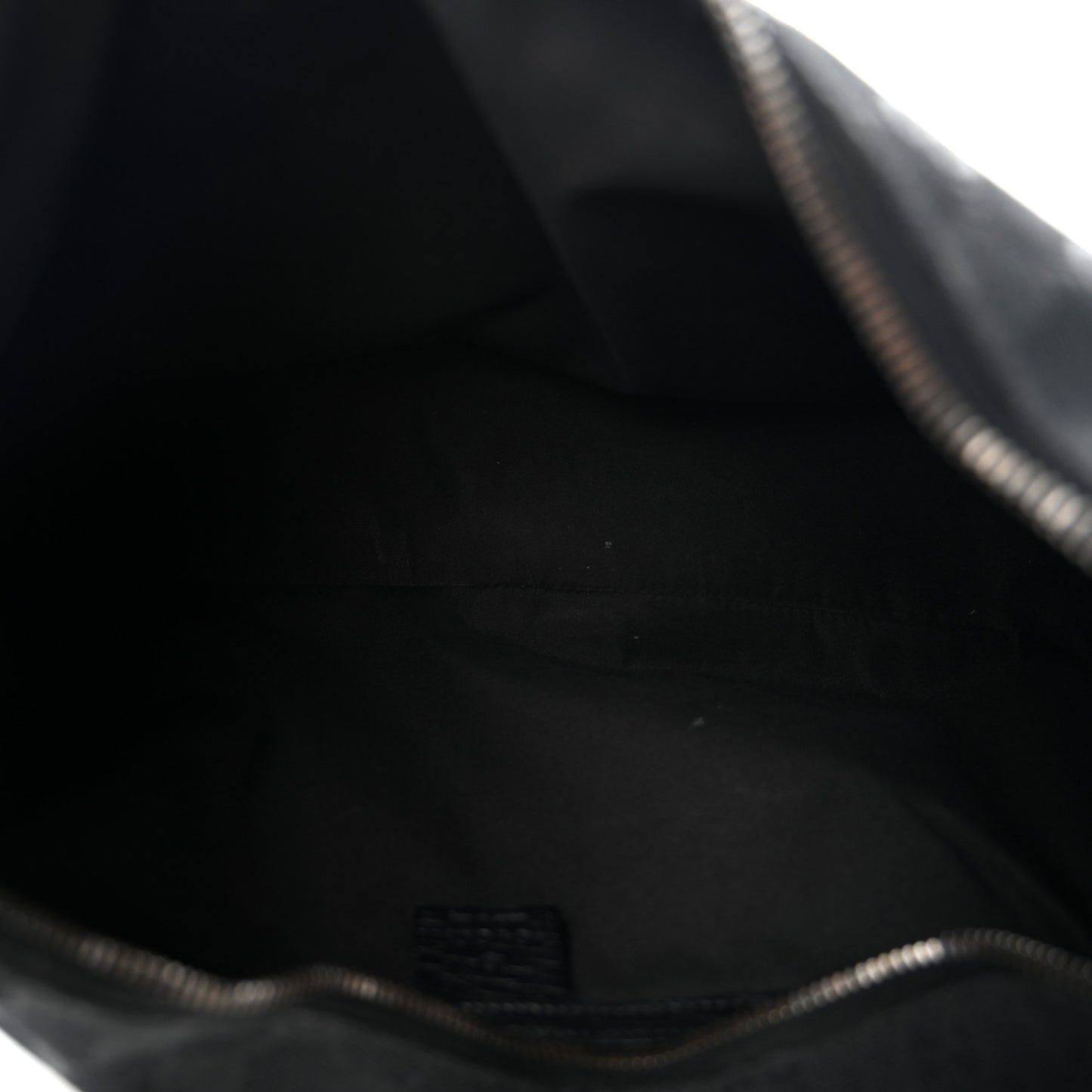 Monogram Medium Horsebit Chain Hobo Black