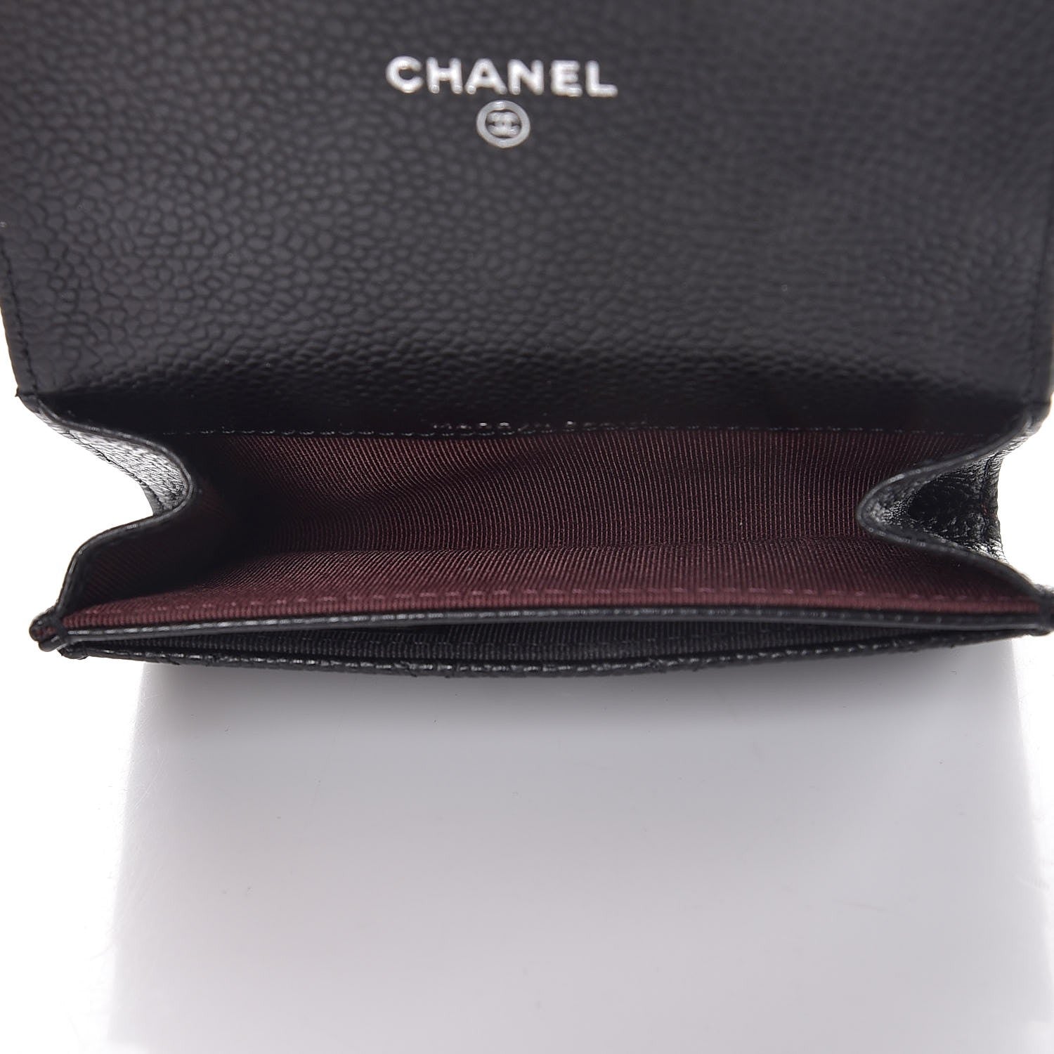 Chanel Caviar Quilted Flap Card Holder Black 5 of 9