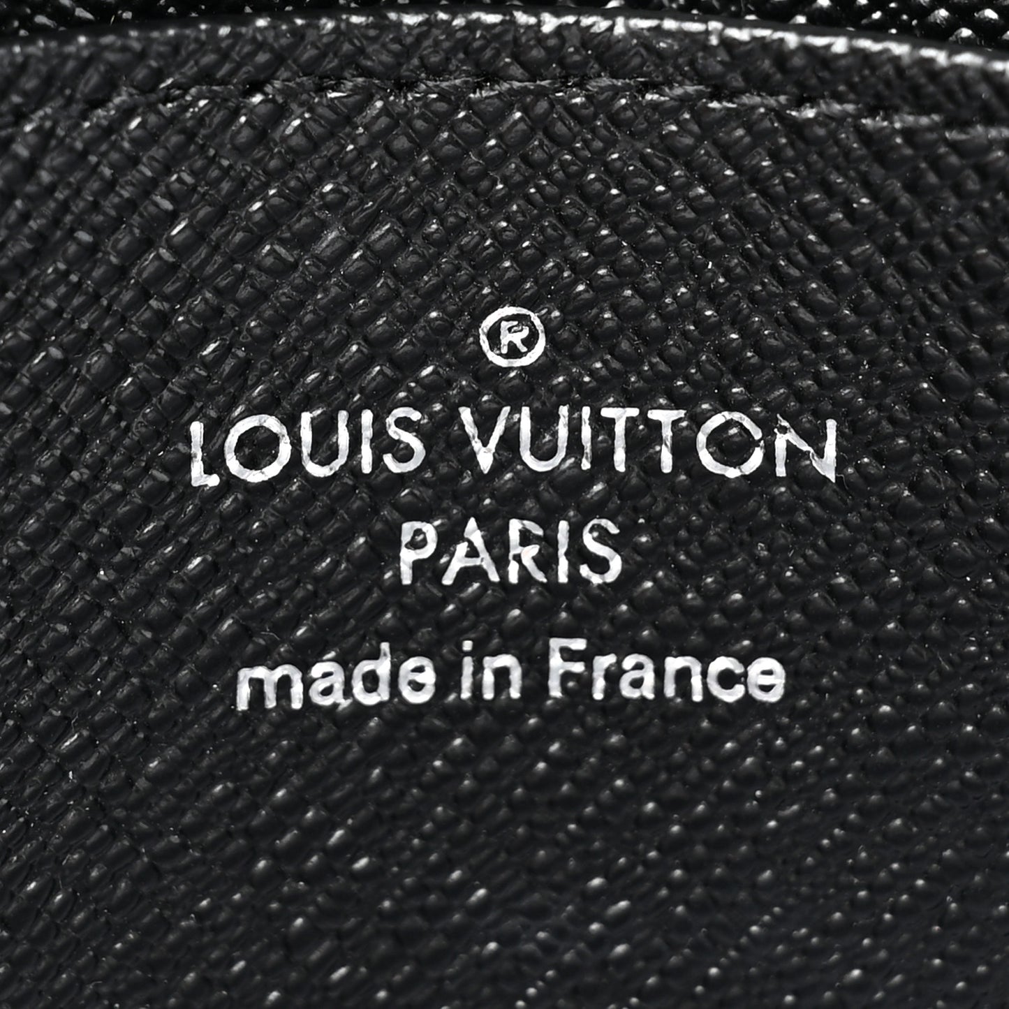 Epi Key Pouch Noir
