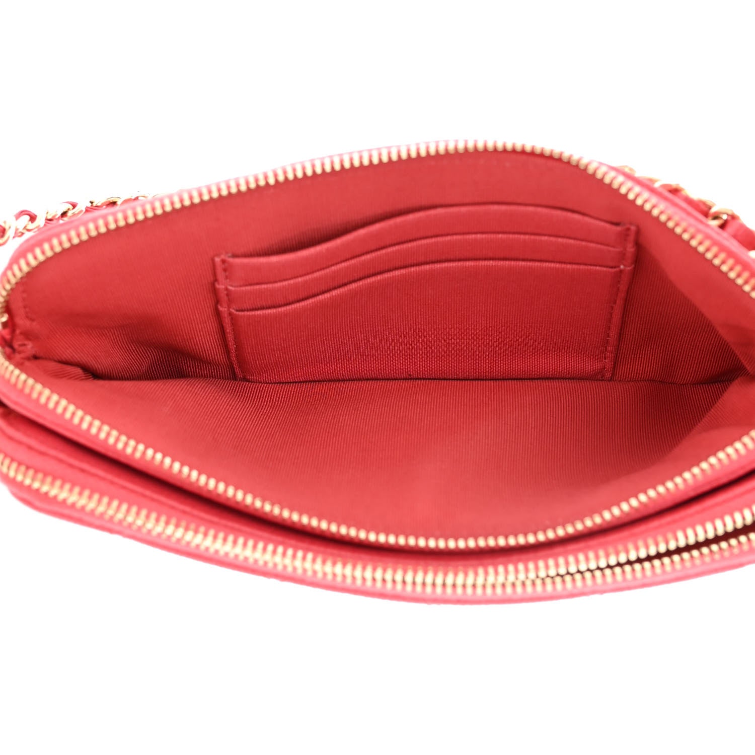 Chanel Caviar Quilted Small Clutch With Chain Pink 5 of 15