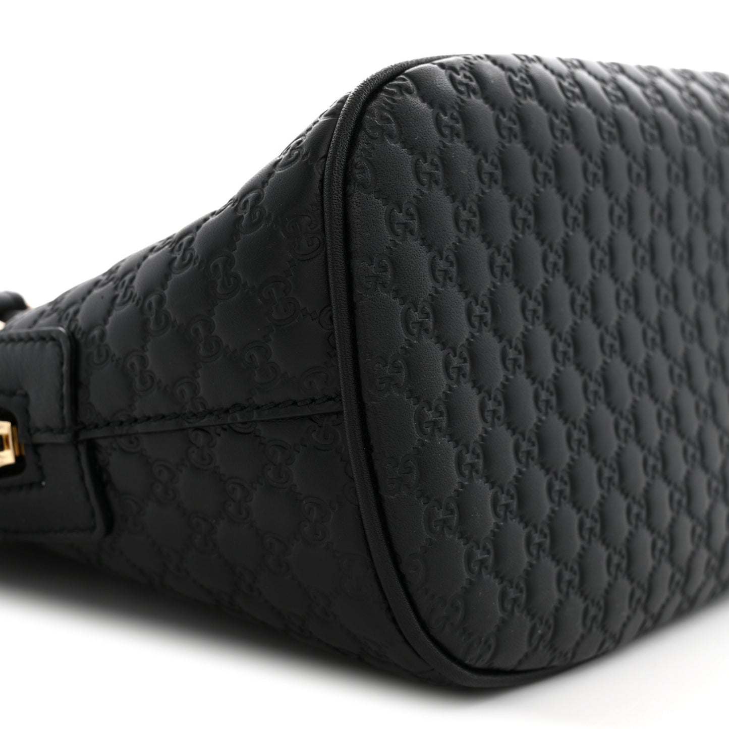 Microguccissima Mini Dome Bag Black
