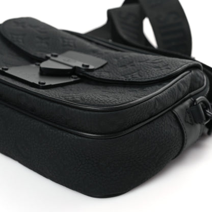 Louis Vuitton Taurillon Monogram S Lock Messenger Black 8 of 9