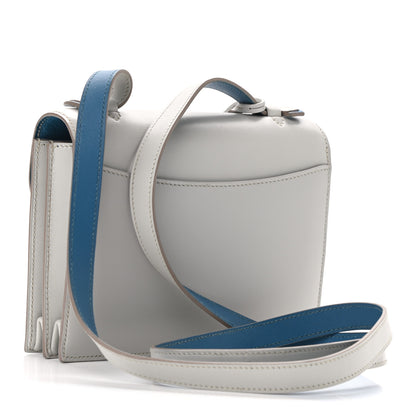 Hermes Tadelakt Chevre Mysore Mini Illico Gris Perle Bleu Izmir 3 of 11