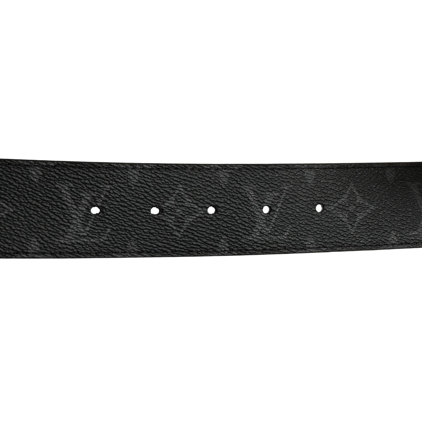Calfskin Monogram Eclipse LV Initiales Reversible Belt 110 44