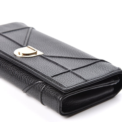 Christian Dior Grained Calfskin Diorama Croisiere Chain Wallet Black 8 of 9