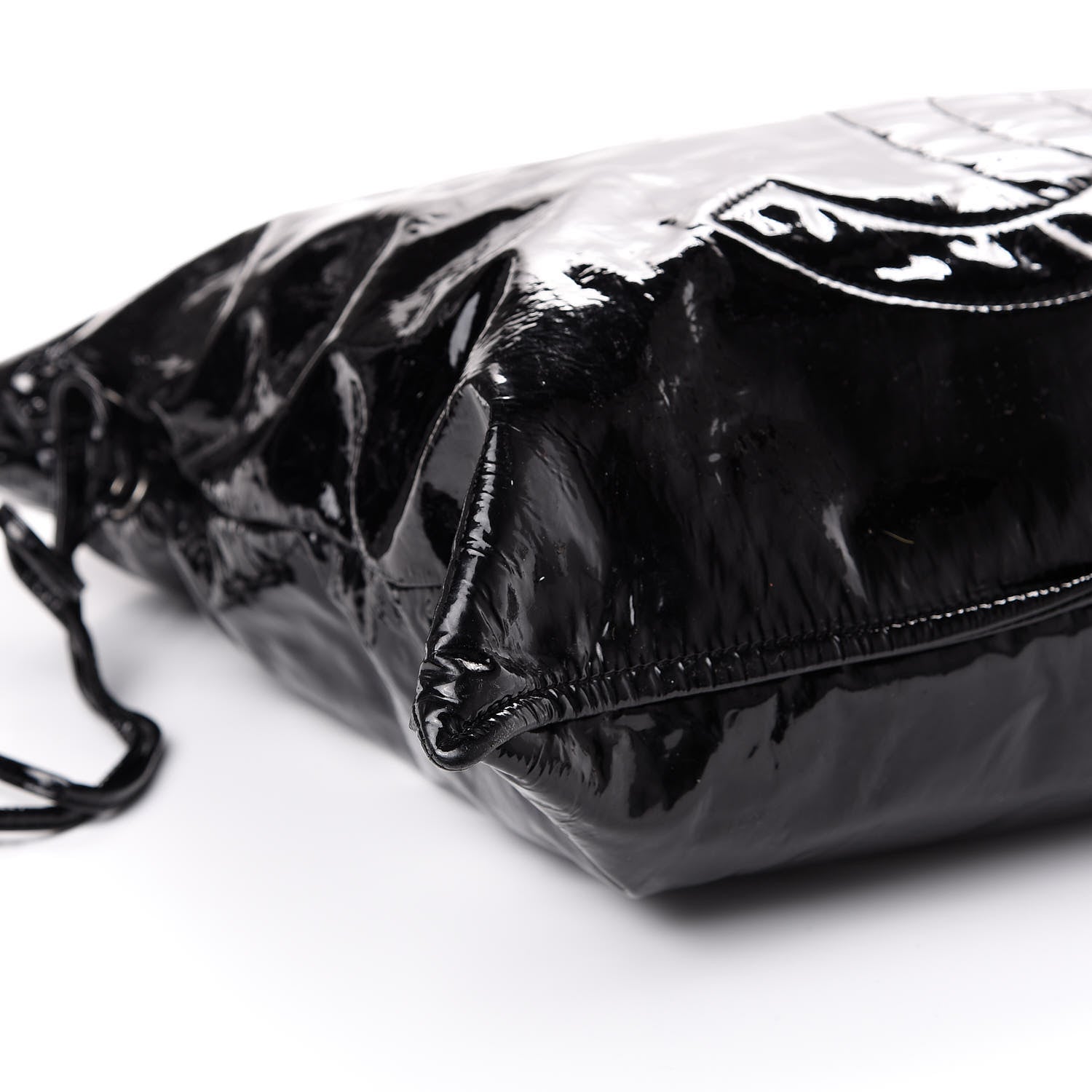 Chanel Patent Bonbons Shopper Tote Black 14 of 18