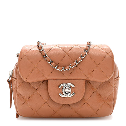 Chanel Caviar Quilted New Mini Flap Brown 1 of 10