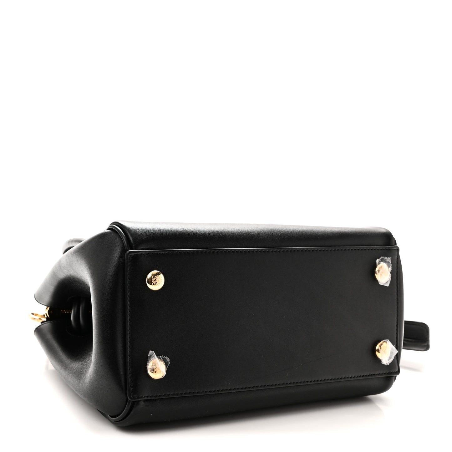 Supple Calfskin Small Madrid Bag  Black