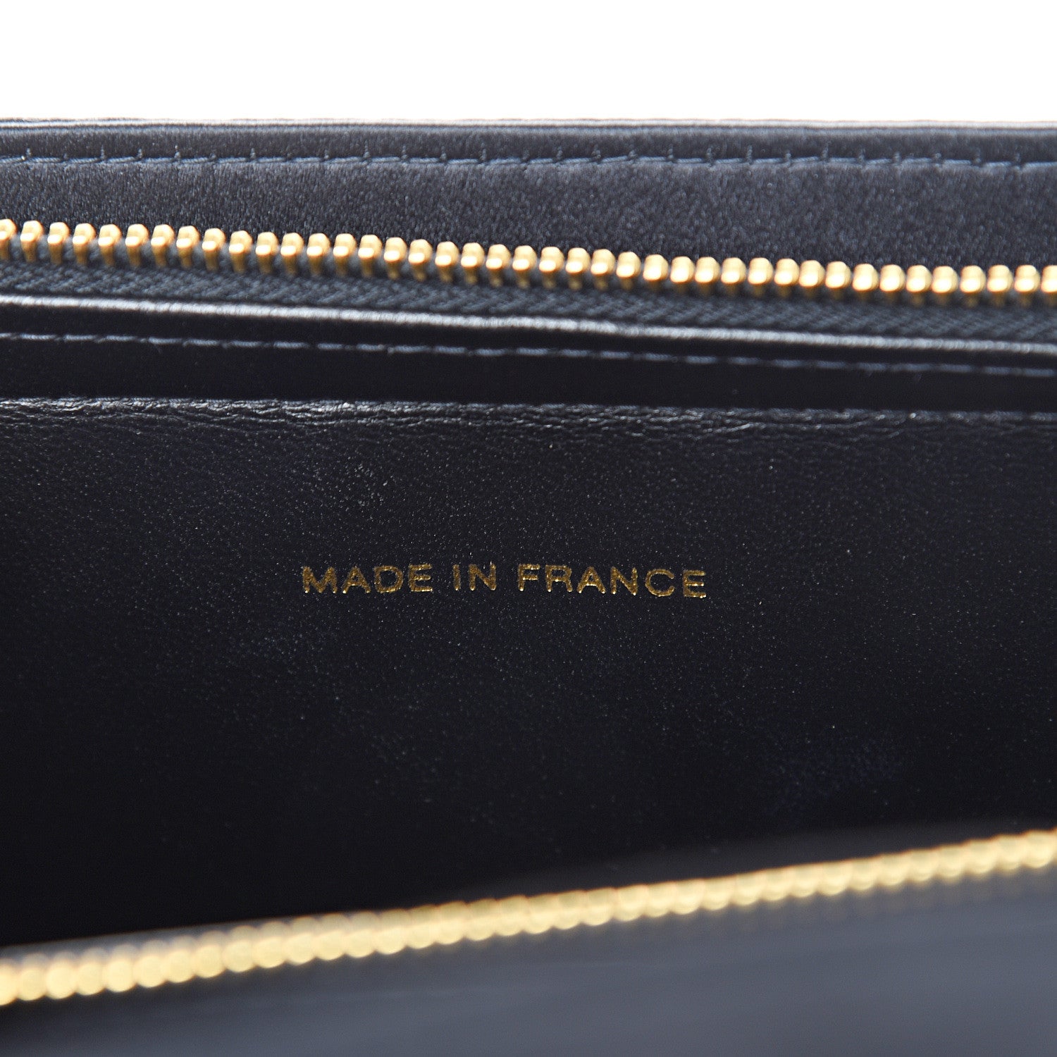 Chanel Satin Top Handle Evening Bag Black 6 of 11