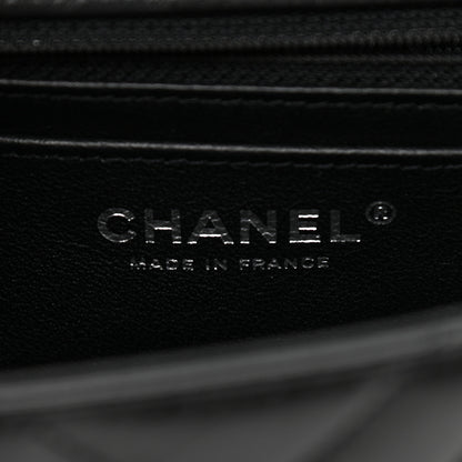 Chanel Aged Calfskin Chevron Quilted 2.55 Reissue Mini Flap So Black 6 of 11