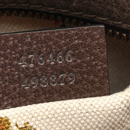 Gucci GG Supreme Monogram Web Neo Vintage Shoulder Bag Beige New Acero Crop 7 of 10