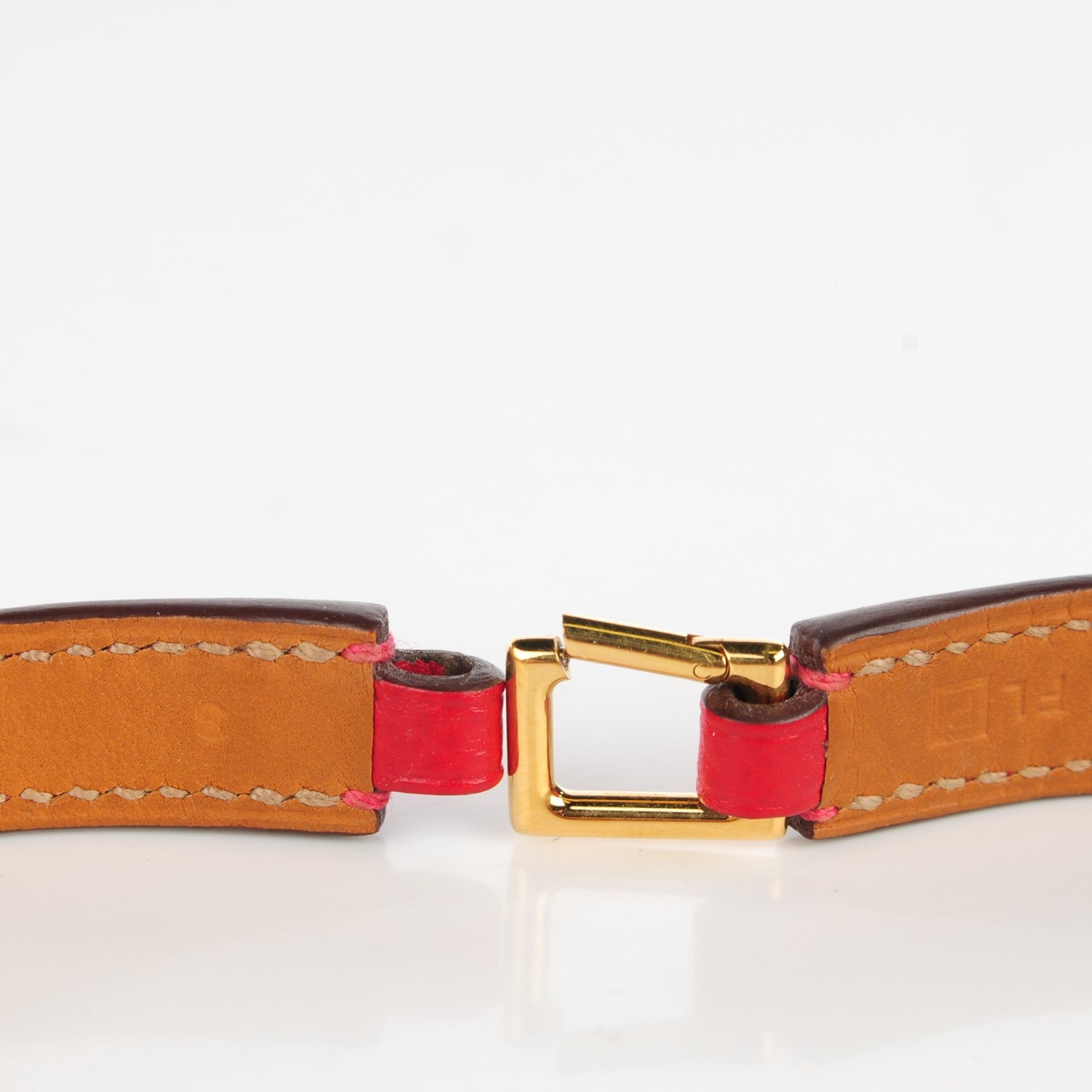 Hermes Epsom Rivale Bracelet S Rouge Casaque 8 of 8