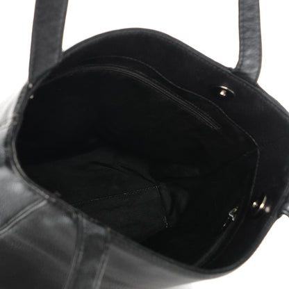 Chanel Calfskin CC Shoulder Bag Black 5 of 8