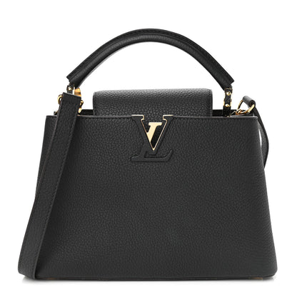 Louis Vuitton Taurillon Capucines BB Black 1 of 9