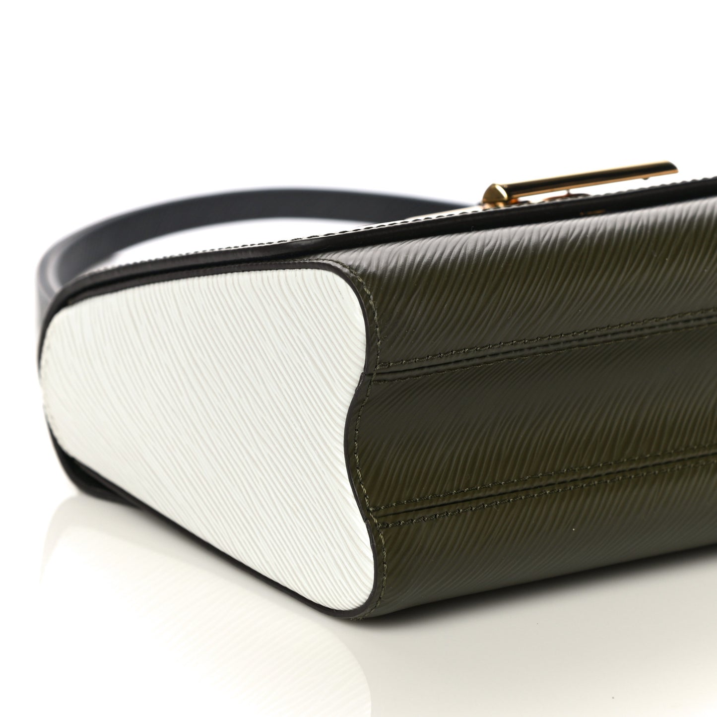 Epi Twist Shoulder Bag MM Kaki