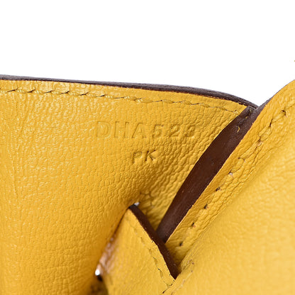 Hermes Taurillon Novillo Birkin 30 Jaune De Naples 7 of 36