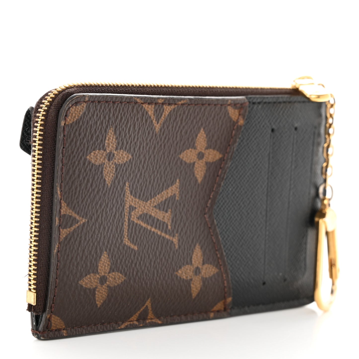 Monogram Recto Verso Card Holder Black