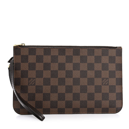 Louis Vuitton Damier Ebene Neverfull MM GM Pochette 1 of 13