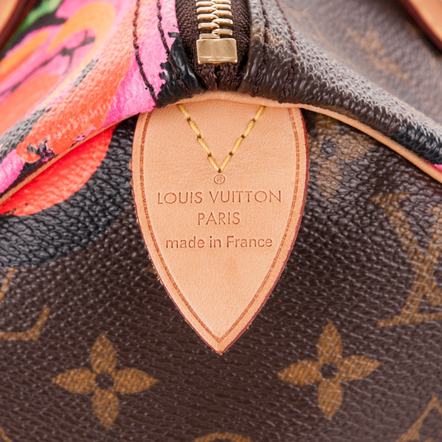 Louis Vuitton Monogram Roses Speedy 30 6 of 7