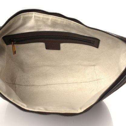 Gucci GG Supreme Monogram Web Small Ophidia Half Moon Hobo Brown 5 of 6