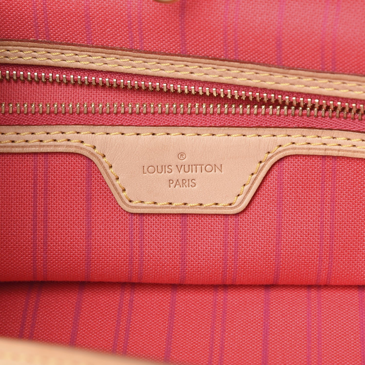 Louis Vuitton Damier Azur Delightful MM Pink 6 of 14