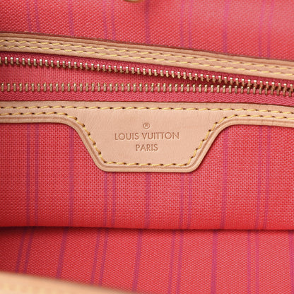 Louis Vuitton Damier Azur Delightful MM Pink 6 of 14