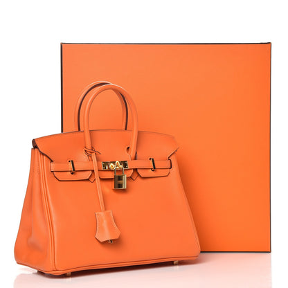 Hermes Swift Birkin 25 Orange 31 of 31