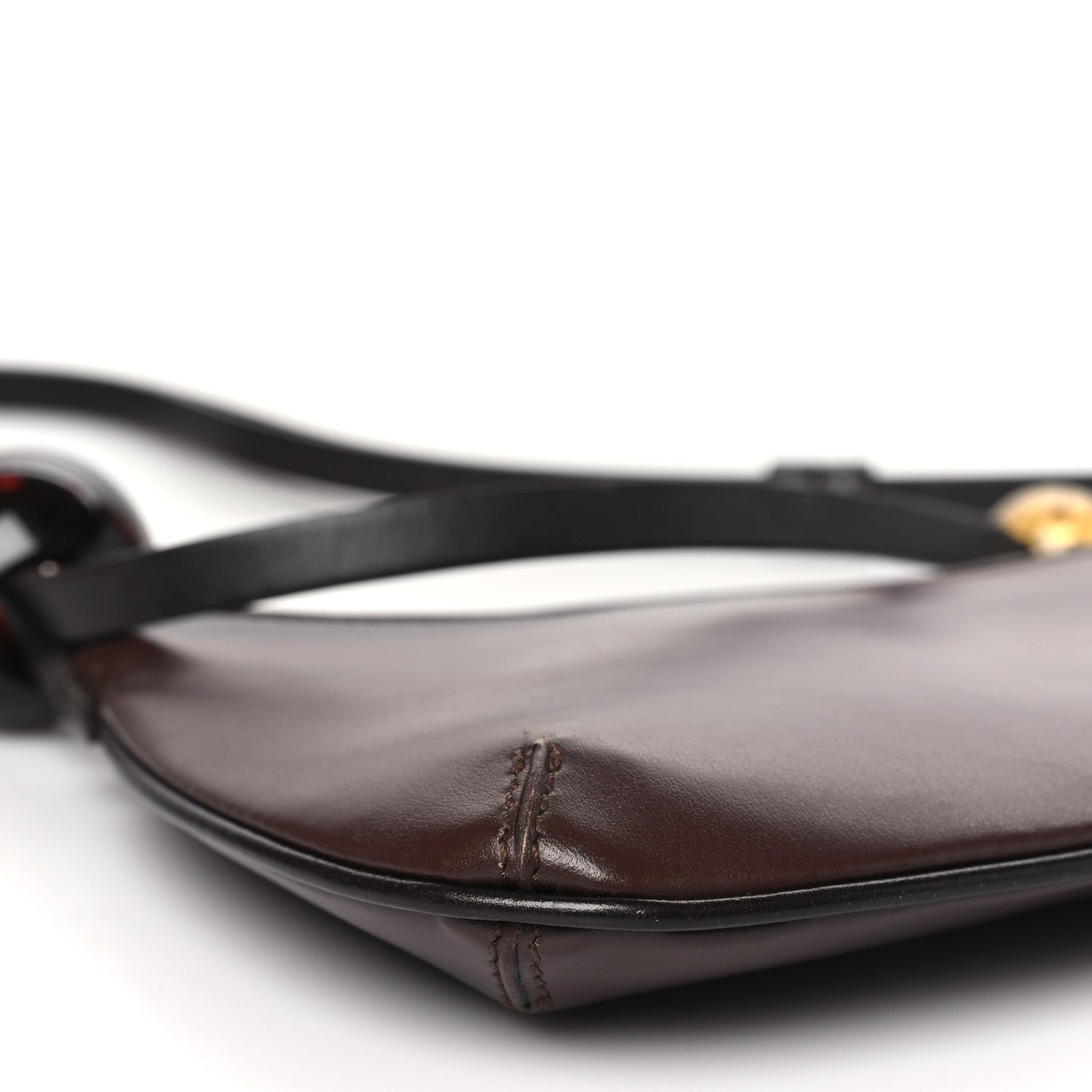 Jacquemus Smooth Calfskin Le Bisou Perle Medium Brown 8 of 11