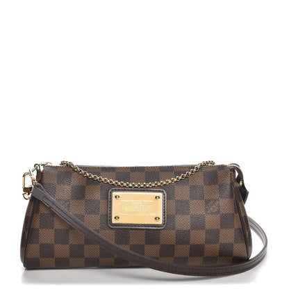 Louis Vuitton Damier Ebene Eva Clutch 1 of 7