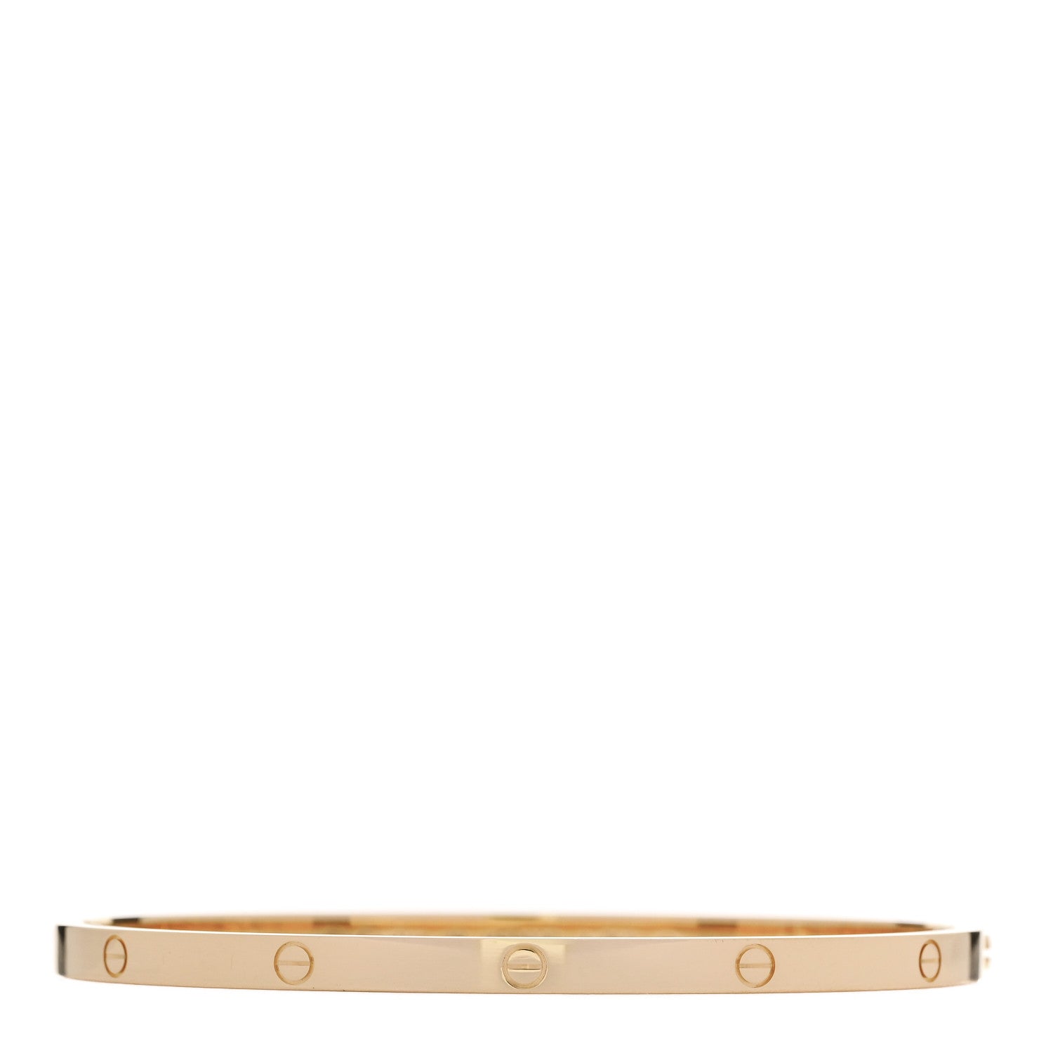 Cartier 18K Yellow Gold Small LOVE Bracelet 18 1 of 7
