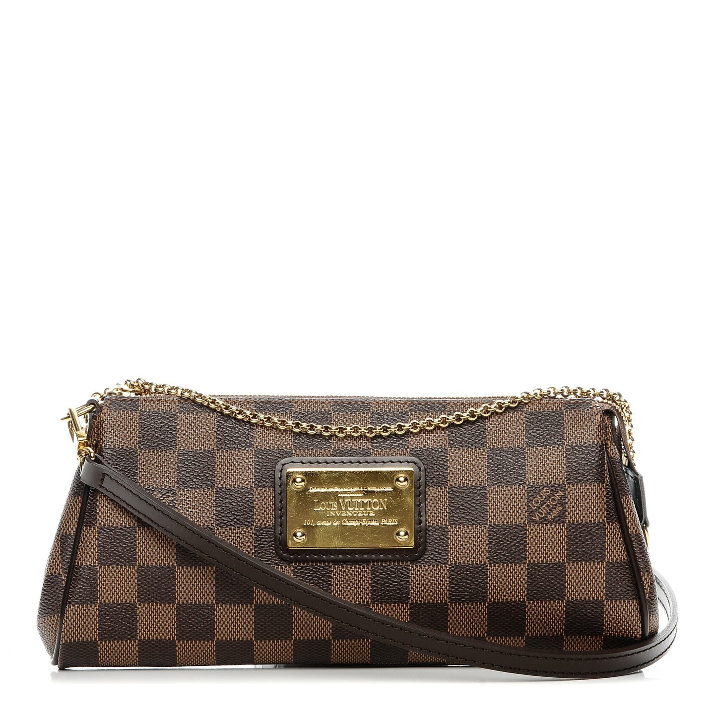 Damier Ebene Eva Clutch