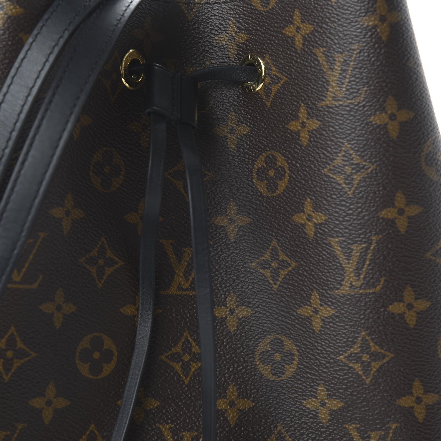 Louis Vuitton Monogram Neonoe MM Black 8 of 9