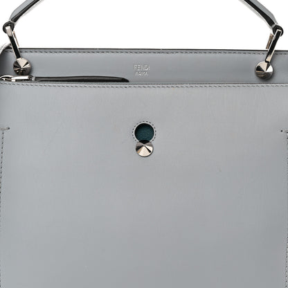 Fendi Vitello Baltico Dolce DotCom Satchel Ardesia 2 of 16