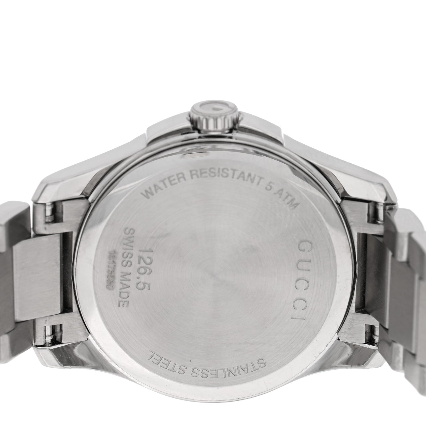 Stainless Steel Diamond Bezel Mother of Pearl 28mm G-Timeless Quartz Watch