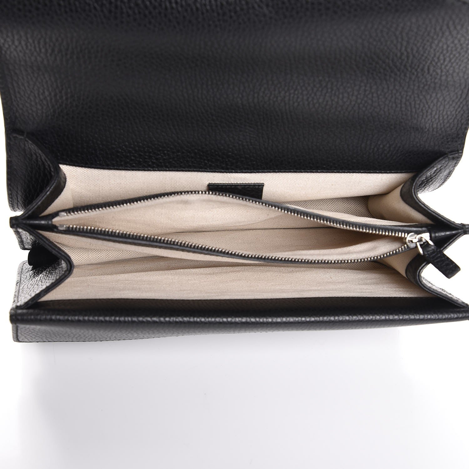 Gucci Pebbled Calfskin Small Dionysus Shoulder Bag Black 5 of 7