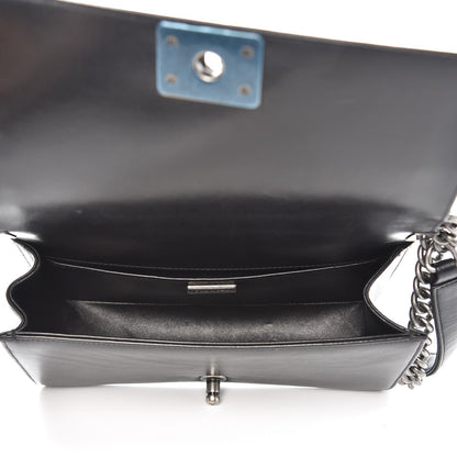 Chanel Lambskin Embellished Medium Boy Flap Black 5 of 9