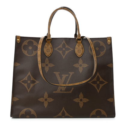 Louis Vuitton LOUIS VUITTON Reverse Monogram Giant Onthego GM 1 of 12