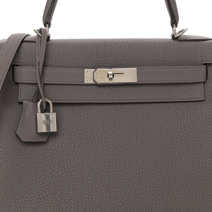 Hermes Togo Kelly Retourne 28 Etain 8 of 11