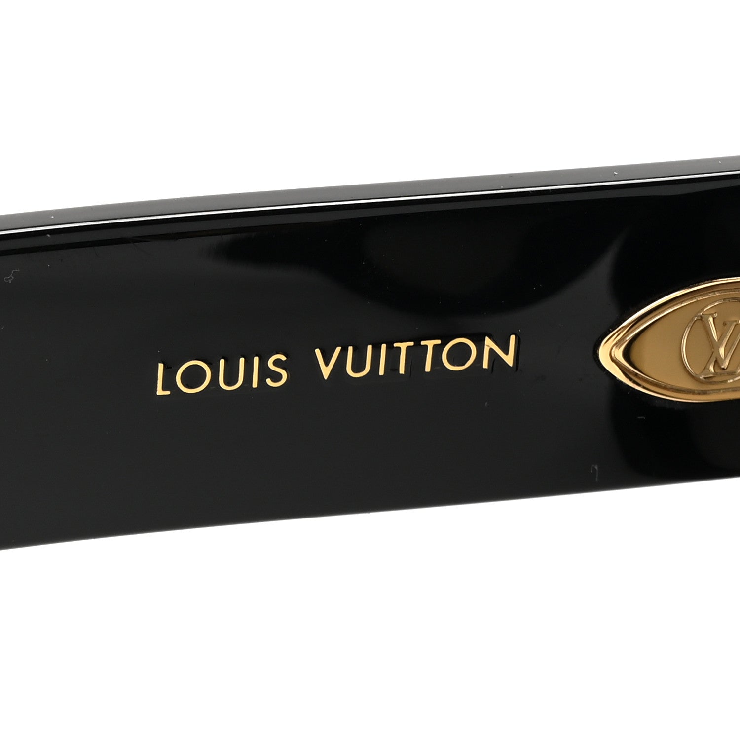 Louis Vuitton Acetate LV Empreinte Square Sunglasses Z1611W Black 5 of 6